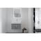 Castello Usa Amazon 24-inch Gray Vanity Set with White Top and Chrome Handles CB-MC-24G-CHR-2056-WH - alternate 8